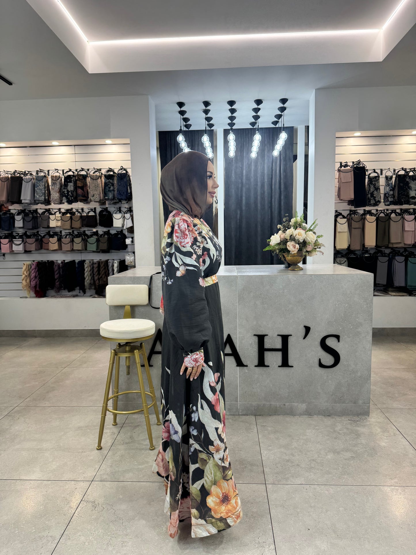 Camille Floral Dress