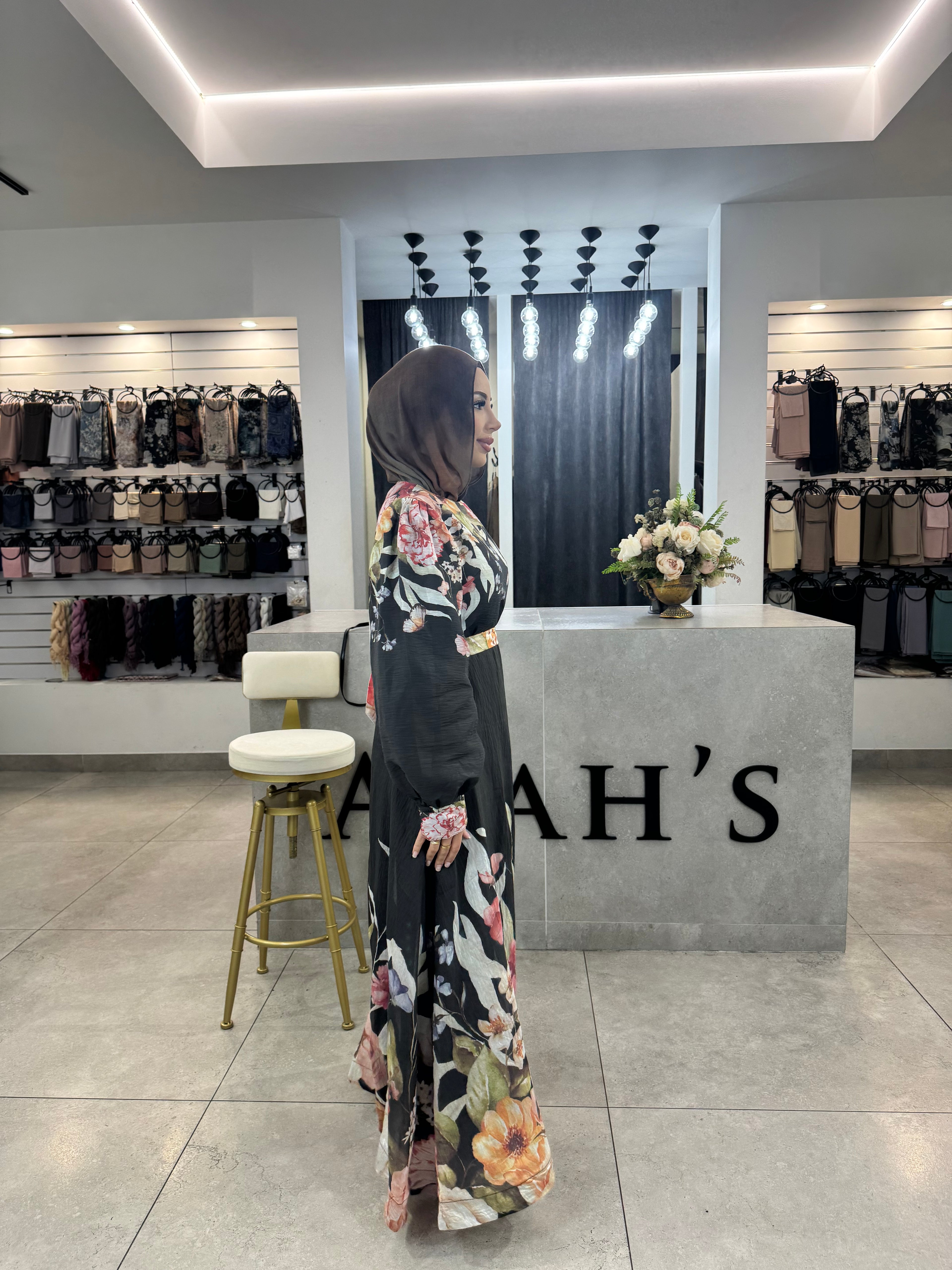 Camille Floral Dress
