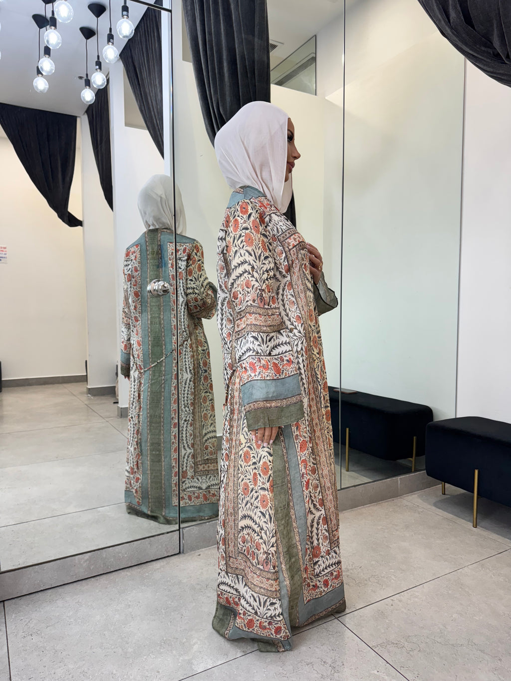 Printed Kimono
