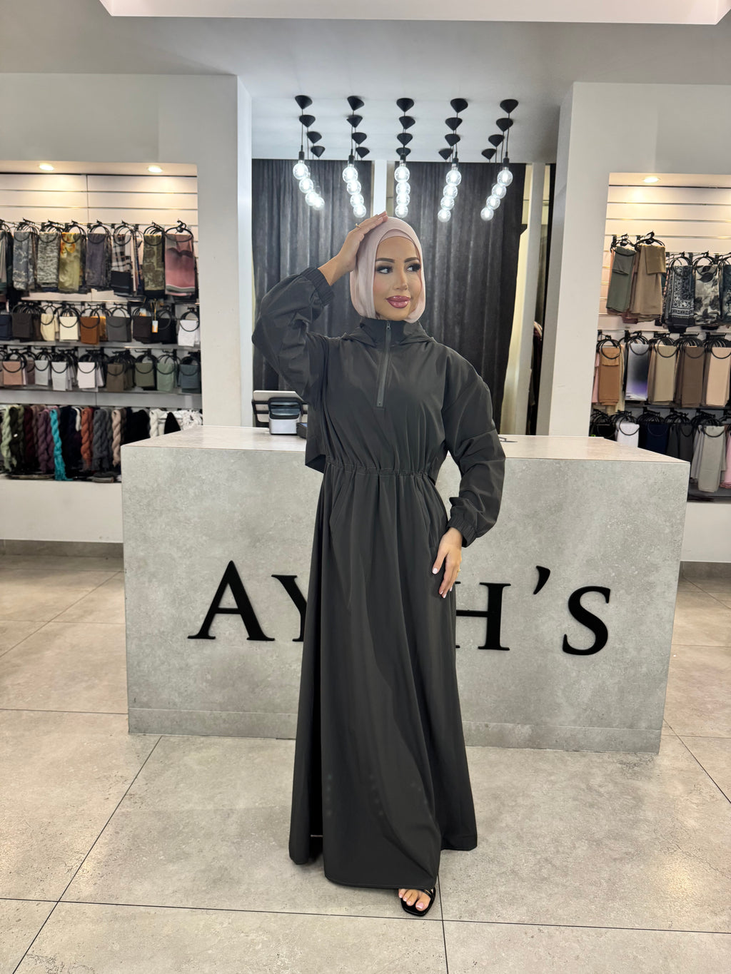 Windbreaker abaya
