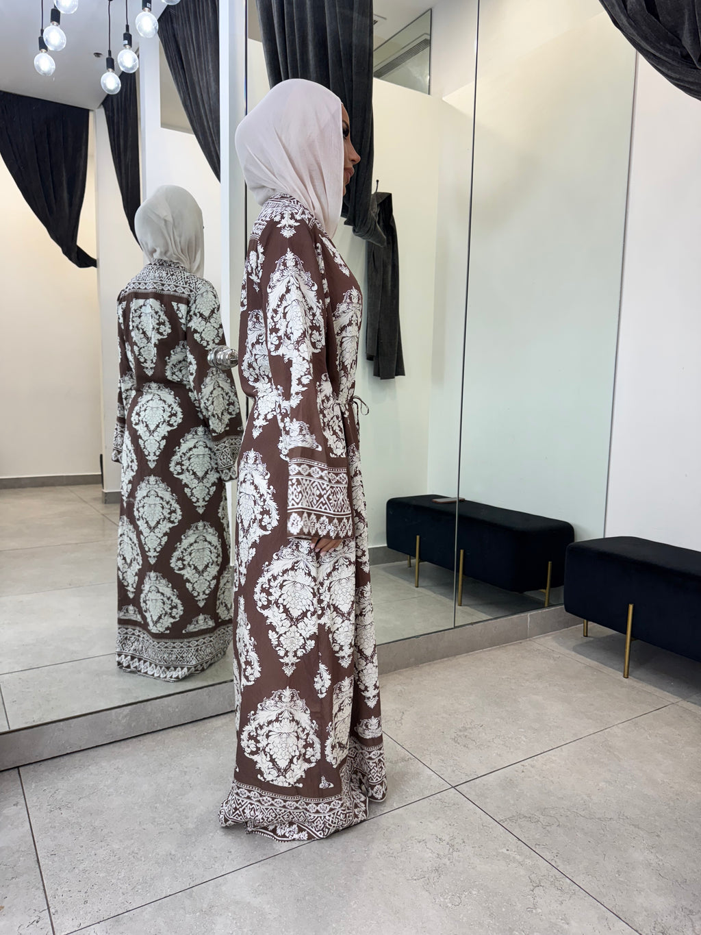 Printed Kimono
