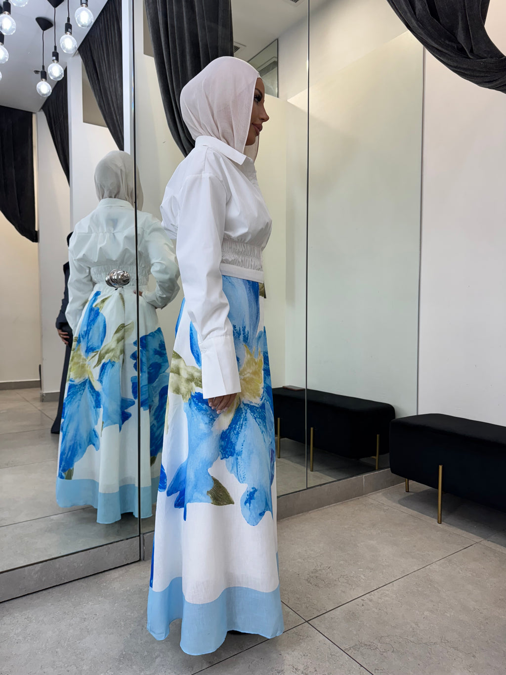 Aline Flower Skirt