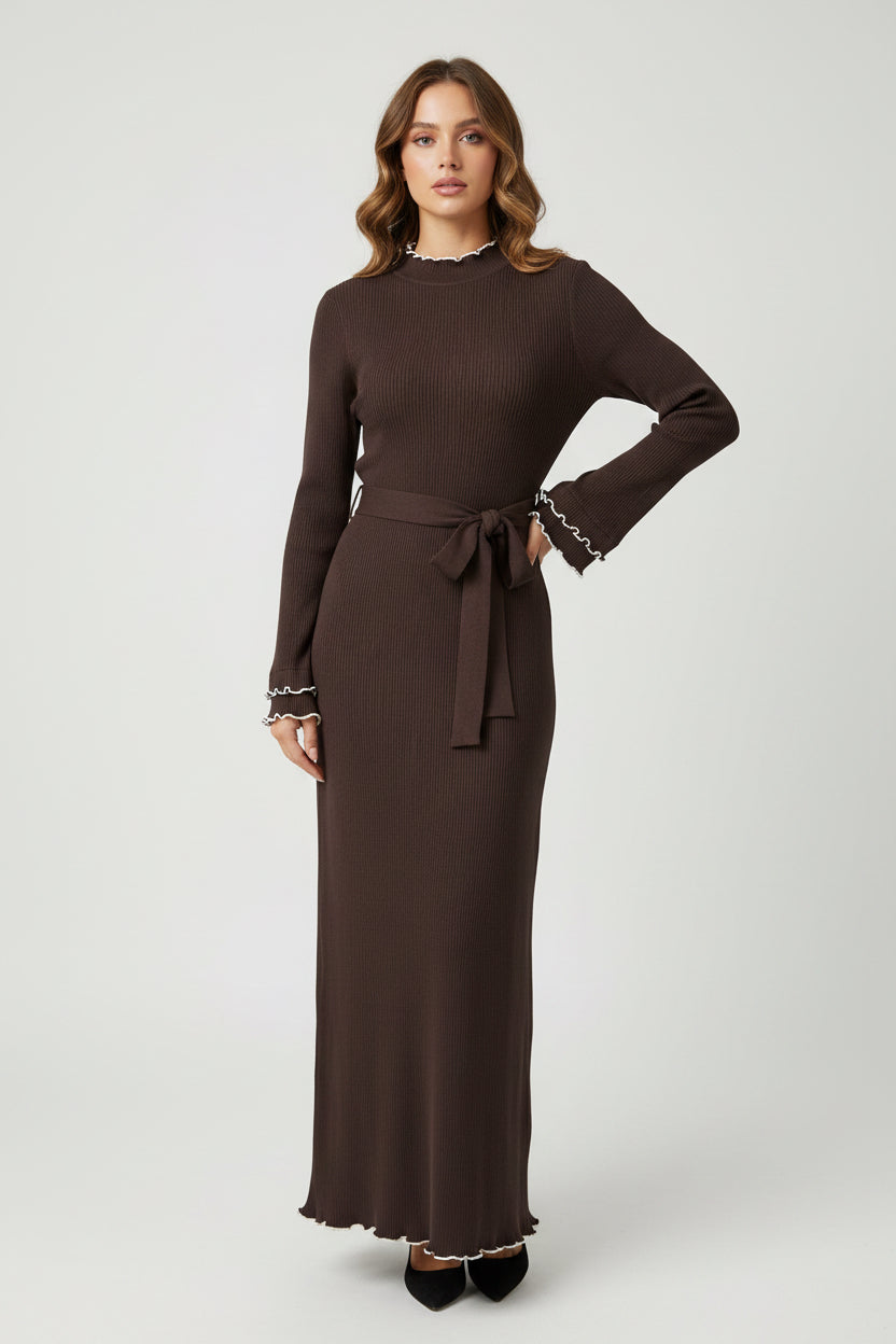 Jana pleated dress
