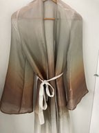Ombré cape