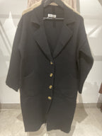 Miracle button knit
