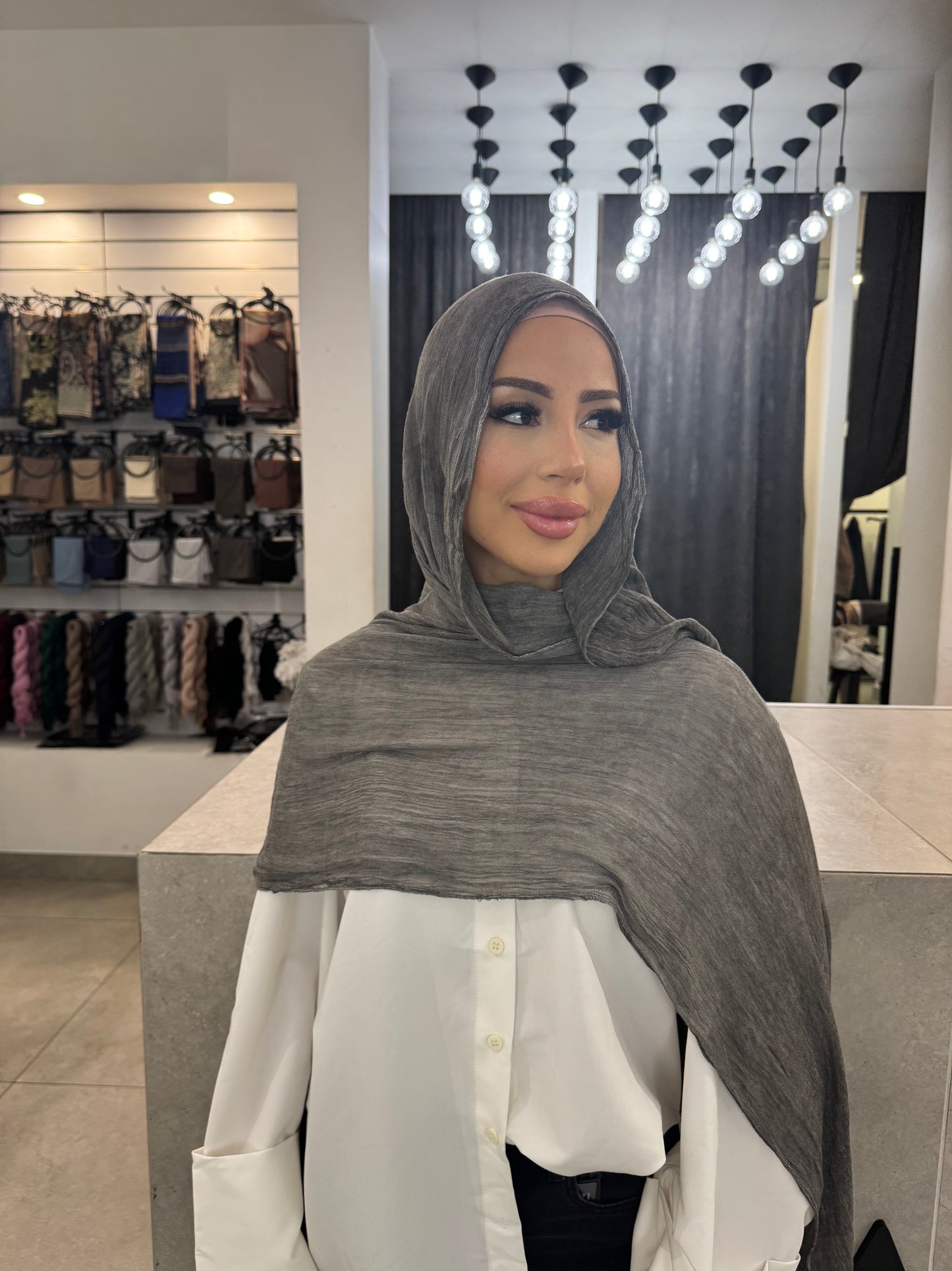 Wash Print Hijab Set