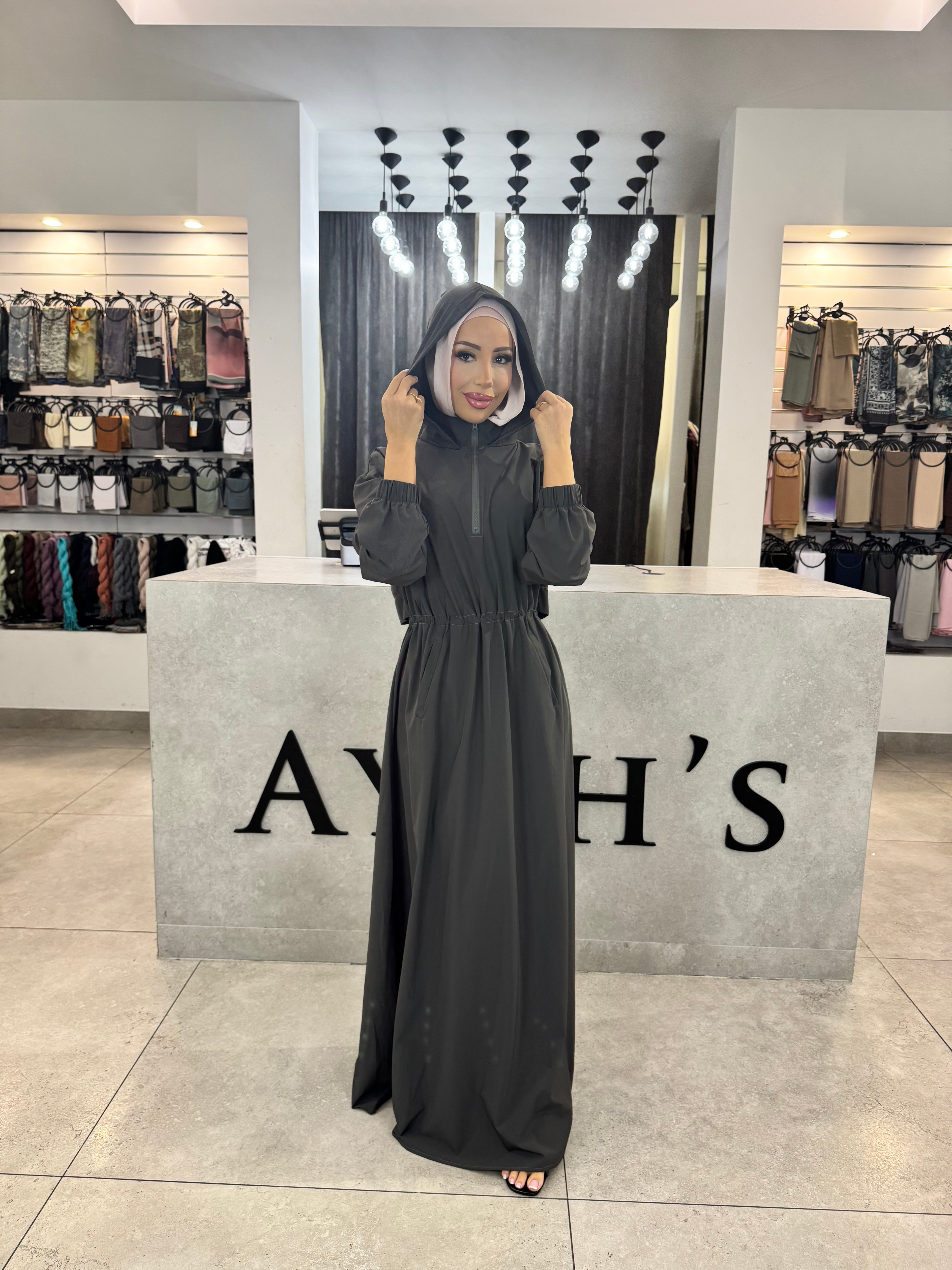 Windbreaker abaya
