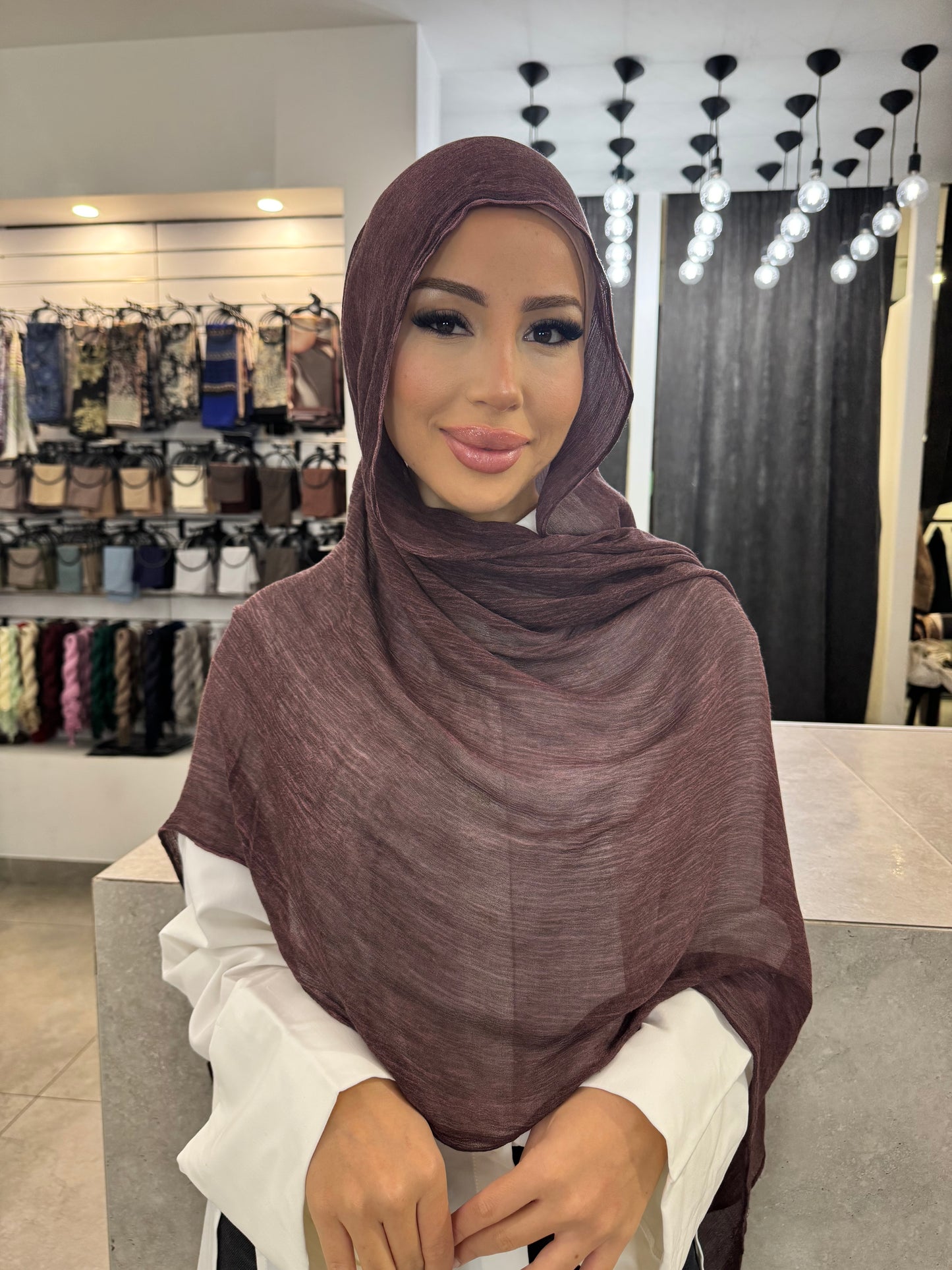 Wash Print Hijab Set