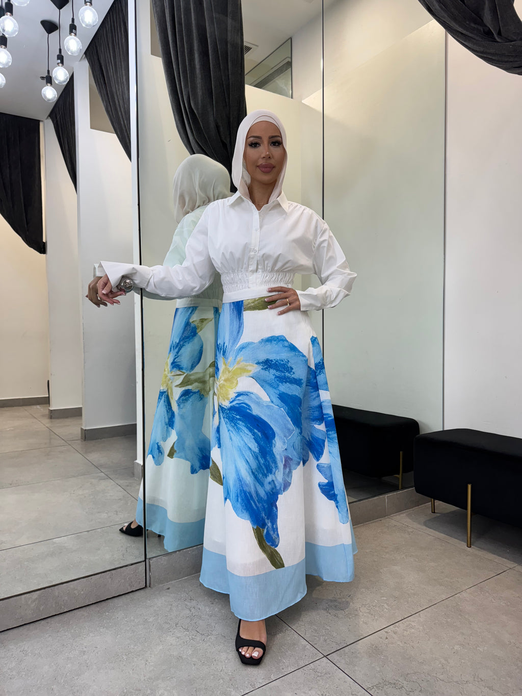 Aline Flower Skirt
