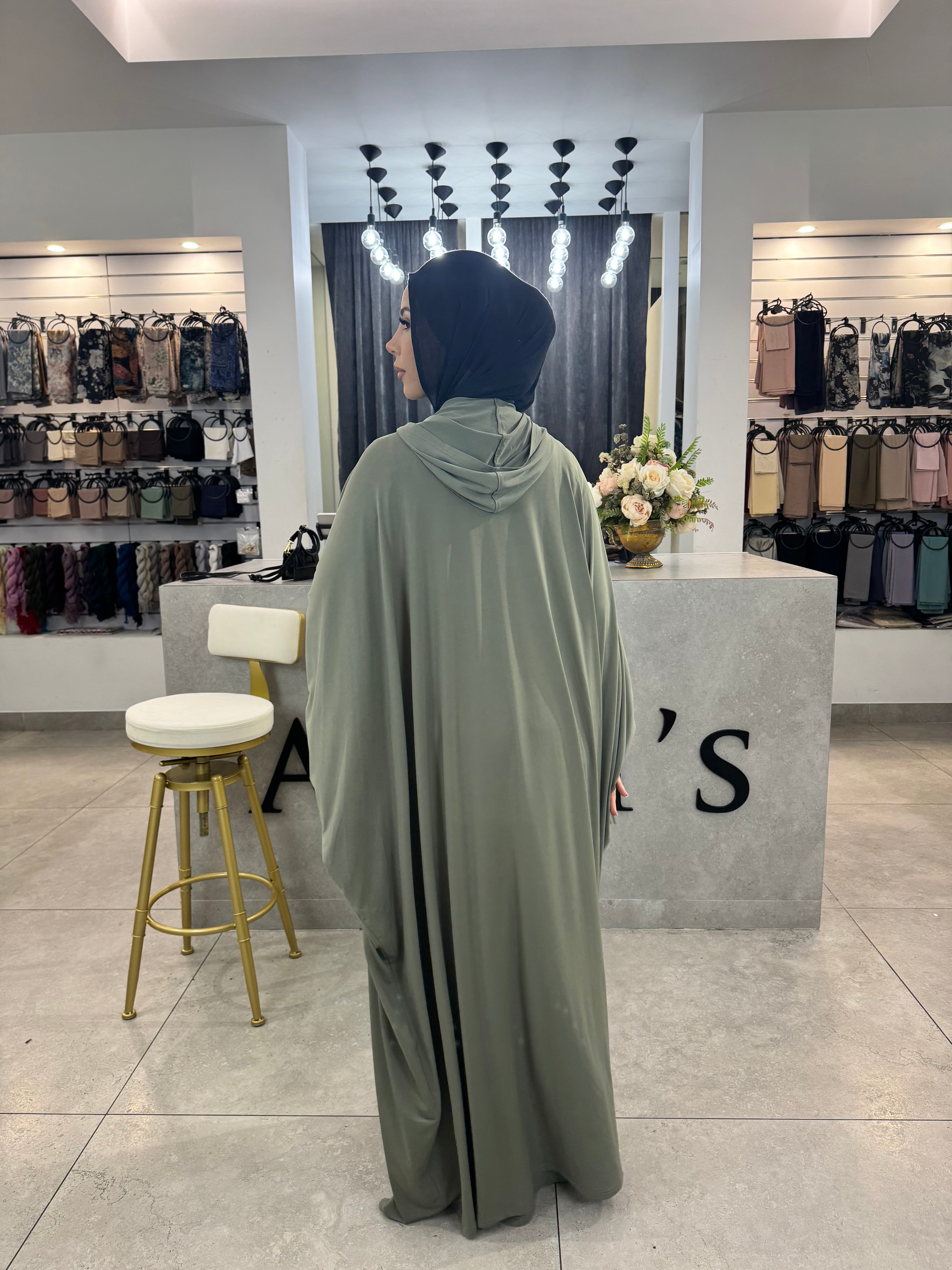 Belinda dress with cape