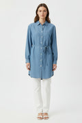 Denim blouse
