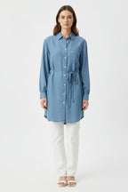 Denim blouse