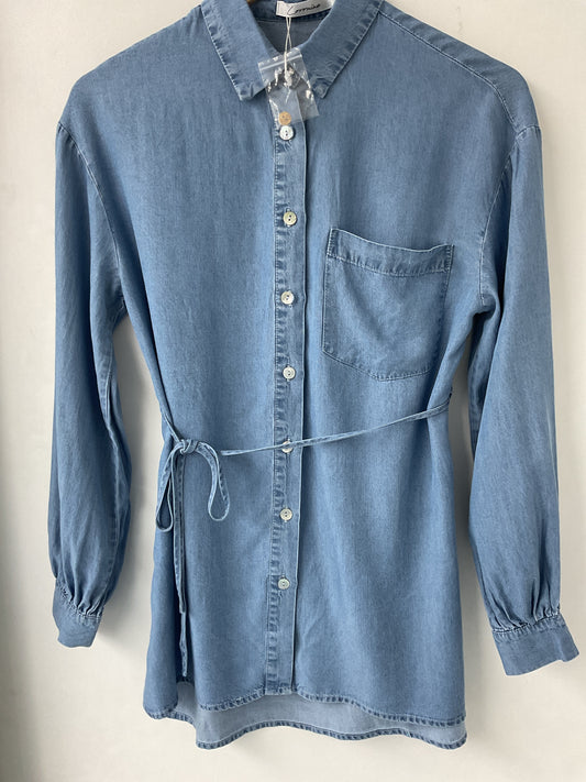 Denim blouse