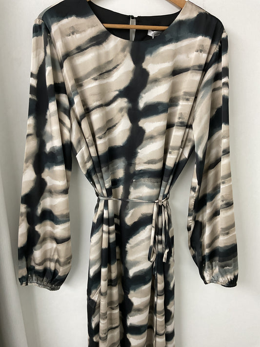 Silk ombré dress