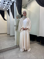 Ivory Button Cape
