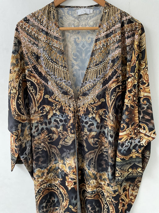 Morocco beaded cardigan