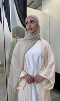 Ivory Button Cape