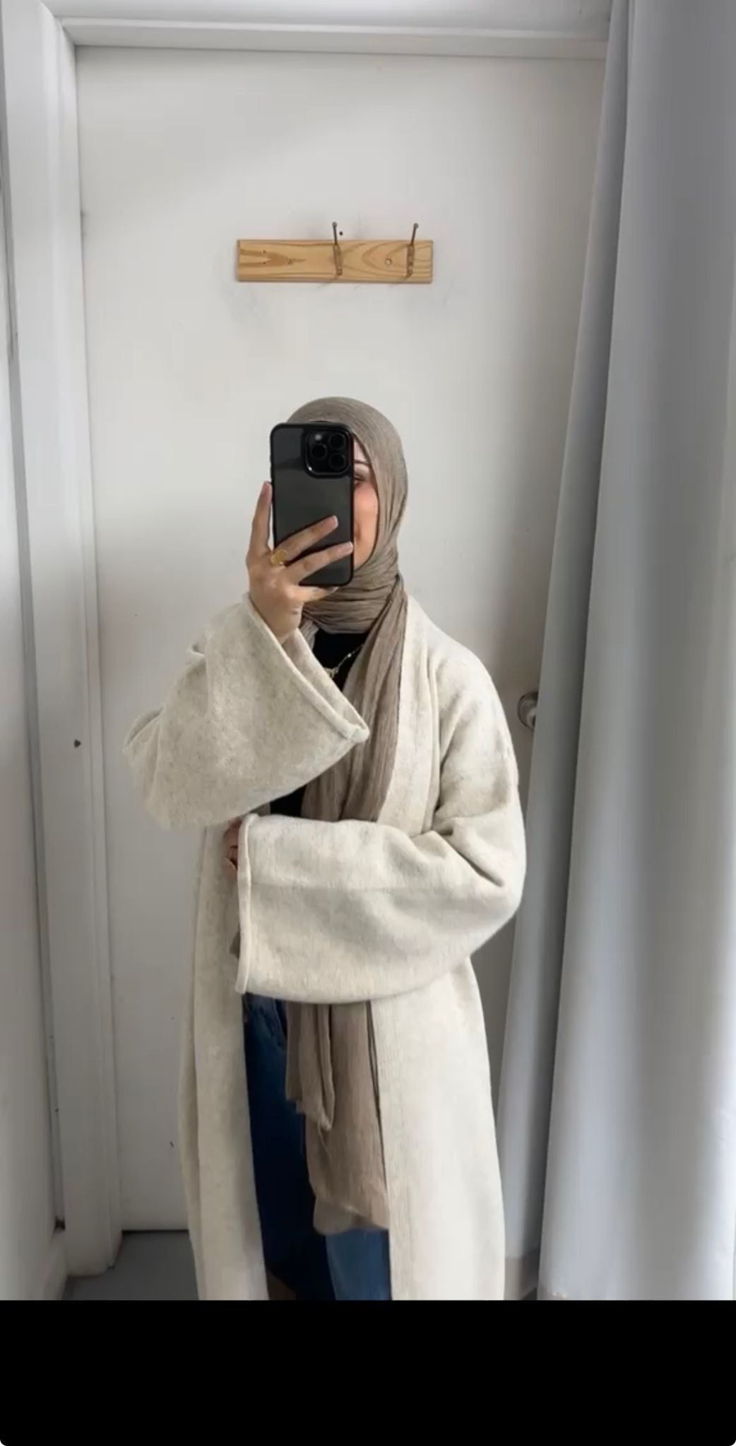 Oversized knit cardi