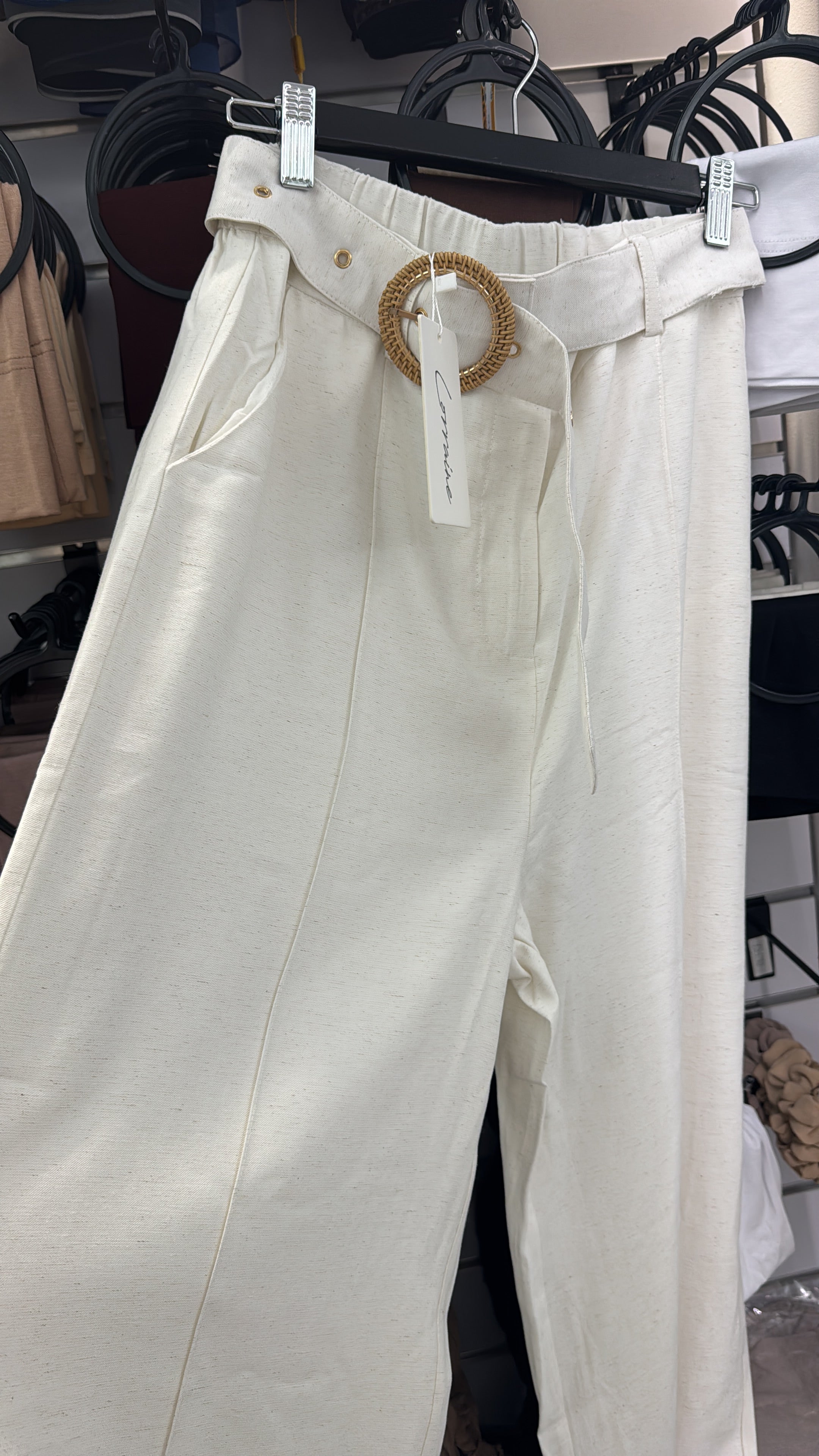 Belted Trouser