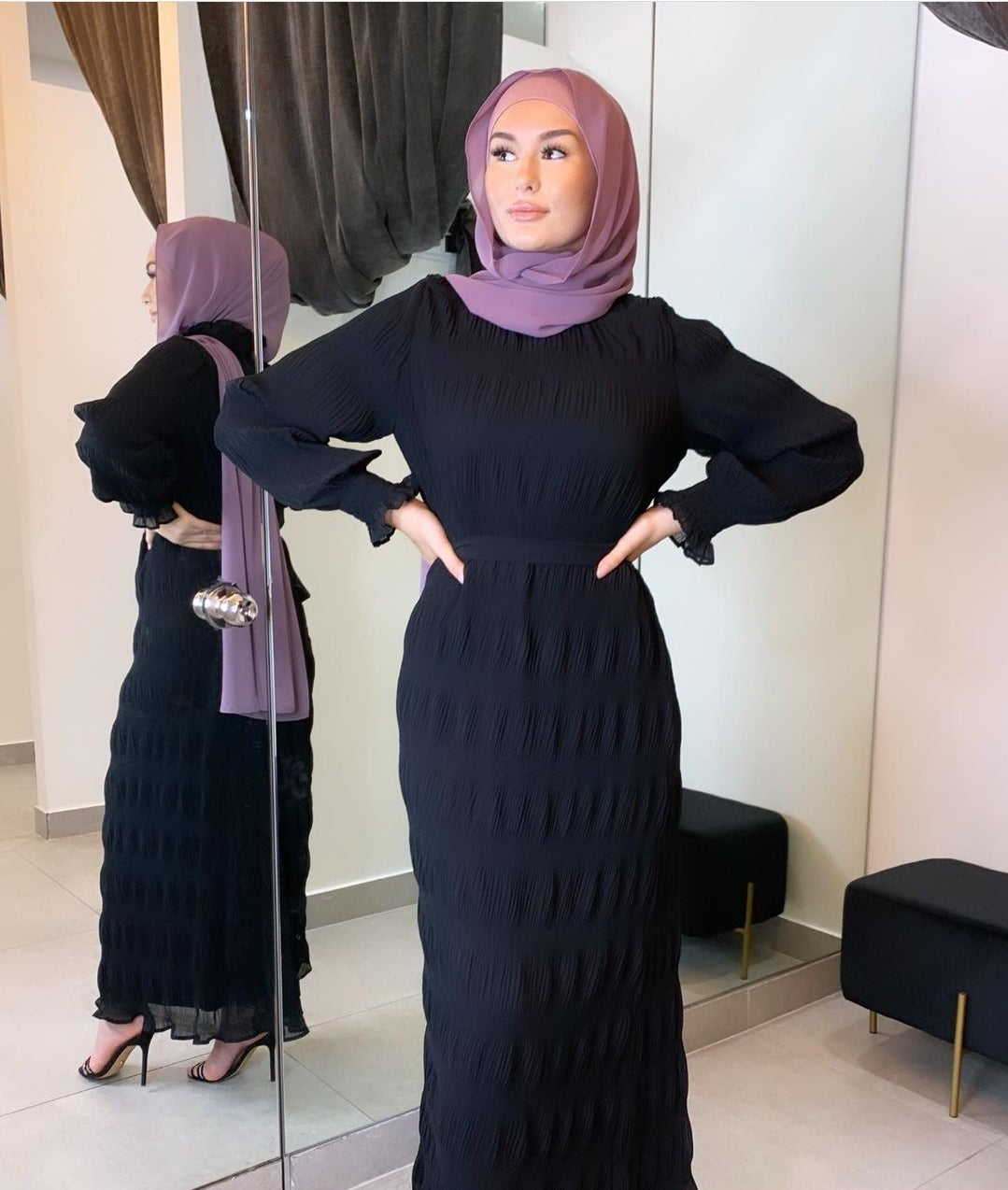 Chiffon hijab square