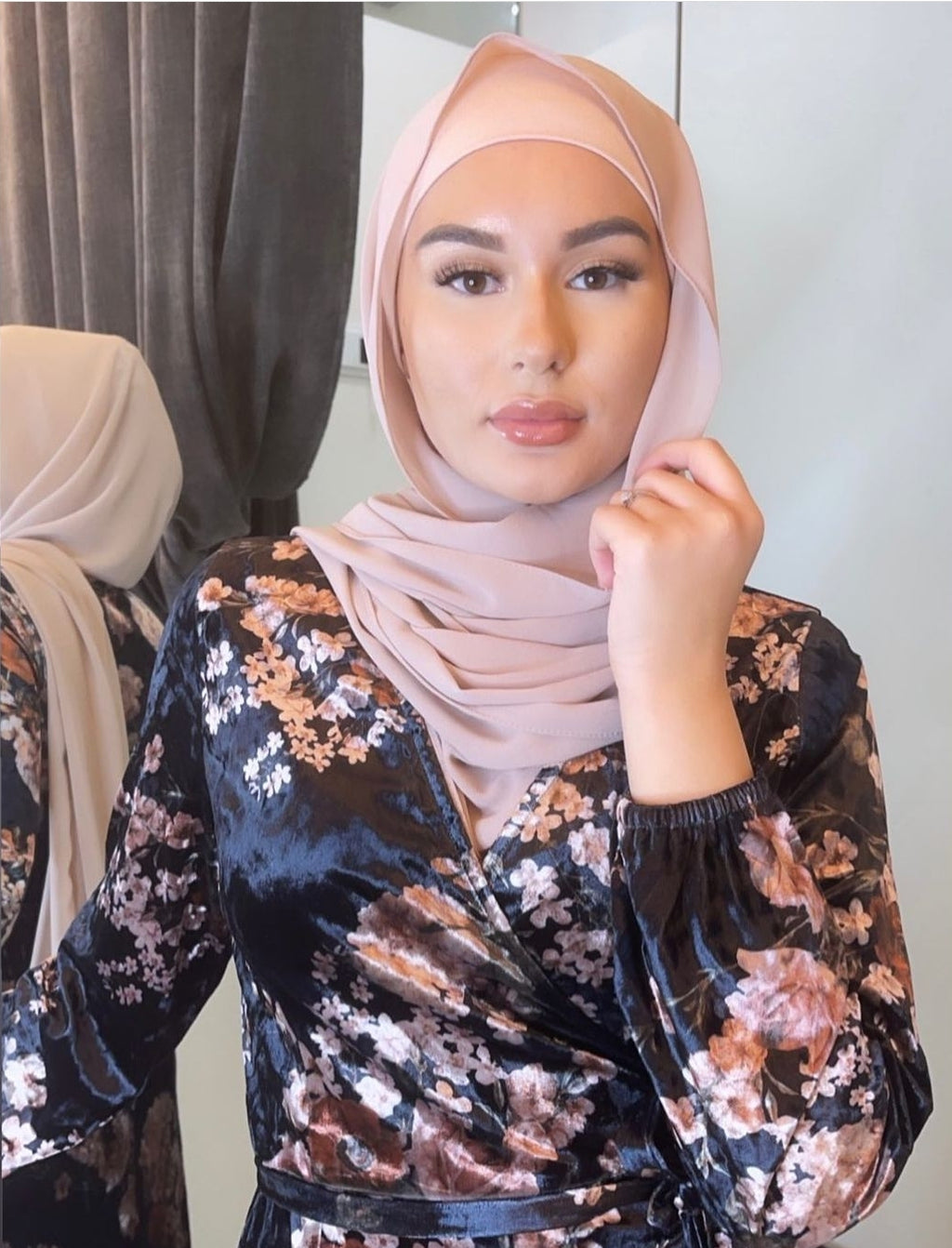 Chiffon hijab square