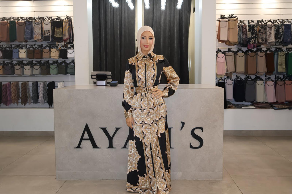 Honeycomb holiday dress