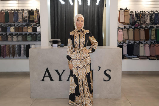 Honeycomb holiday dress