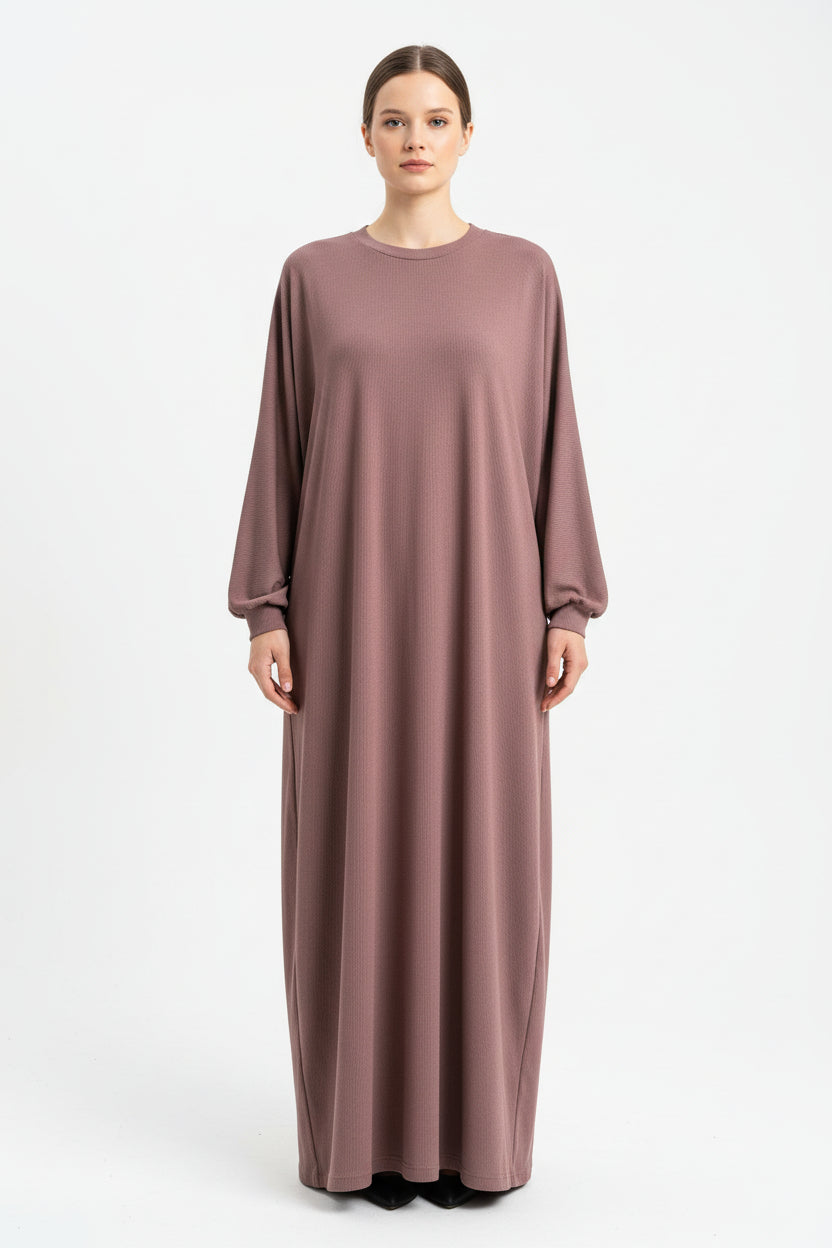 Batwing abaya dress