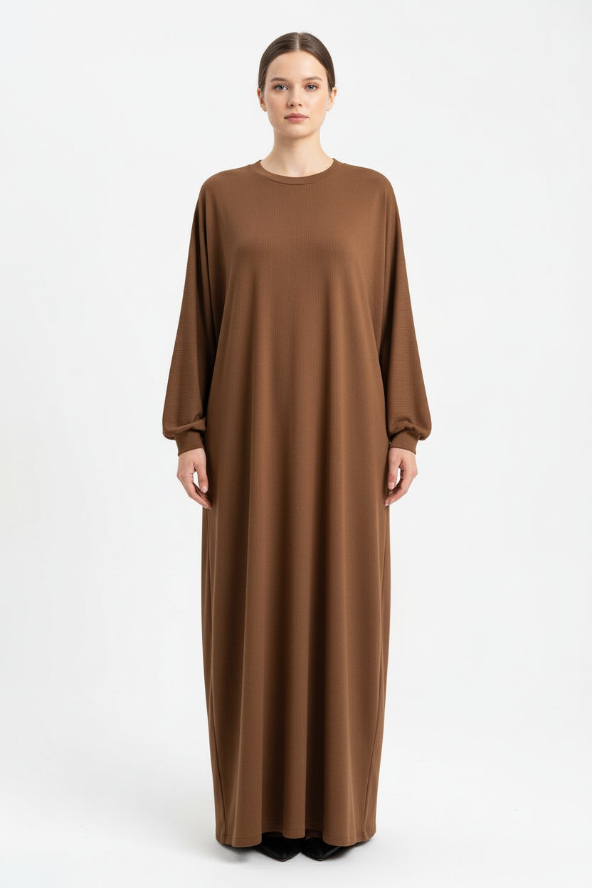 Batwing abaya dress